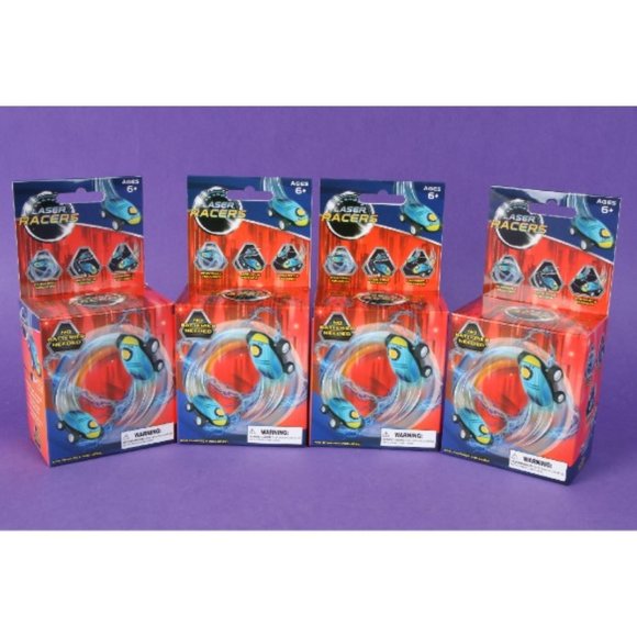 DGL Toys Other - 4 USB powered Laser Racers with stunt ball
